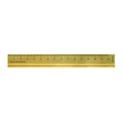 I057RL Brass Ruler