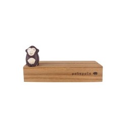 P117MK Pole Pole Card Stand Monkey