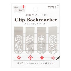 I204FL Clip Bookmarker Flower