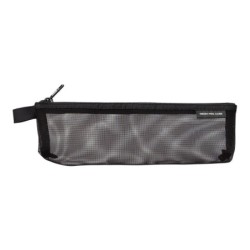 I202BK Mesh Pen Pouch Small Black