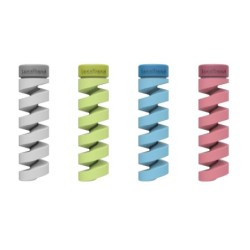 RECP0102 TWIST Cable Protector Pink/Blue/Grey/Green