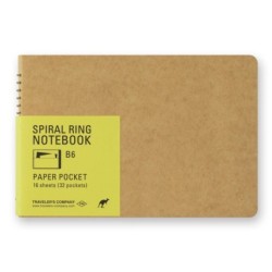 Spiral Ring Note PaperPocketB6 I206PB6