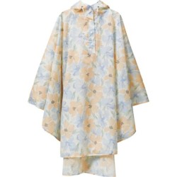 WPCR003-137 Poncho Flower Wall Orange