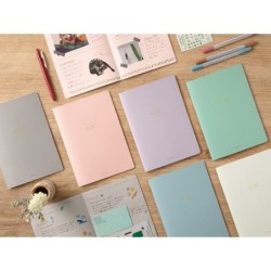 Colour Dot Grid A5 Notebook
