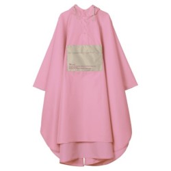 WPCR005-909PK Bi-colour Poncho Pink