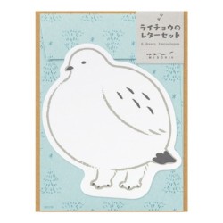 I258GR Animal Letter Set Grouse