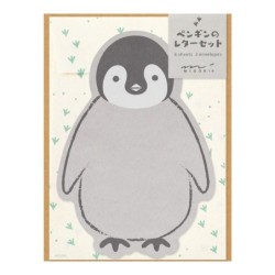 I258PG Animal Letter Set Penguin