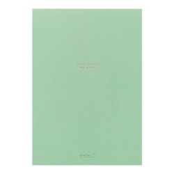 I256GR Colour Dot Grid A5 Paper Pad Green