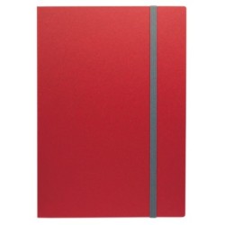 YT002A5RG Accordion Note A5 Rouge