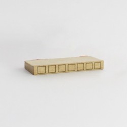YT007SQS Square 7 Days Small Stamp