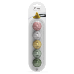 RECH0403 Cone Cable Holder 5-Pack Multicolour