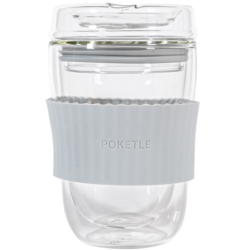 PO009BL Vidro Glass Cup 220ml Blue