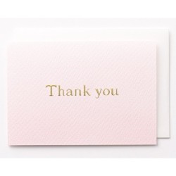 EAGT1345 Pink Thank you Card