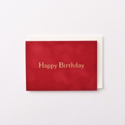 EAGB2050 Red Birthday Card