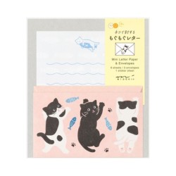 I285CT Message Letter and Sticker Set Cat