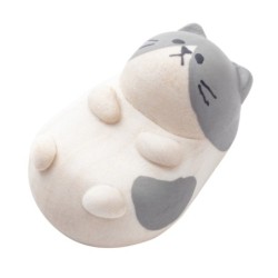 GR010GW Cat Chopstick Rests Grey/White