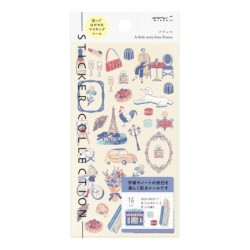 I293FR Country Motif Stickers France