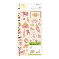 I293TH Country Motif Stickers Thailand