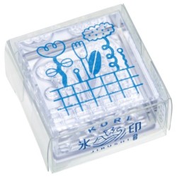 KJ002FB Clear Stamp Medium Flower Bed