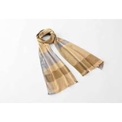 OR005YL Soft Stripes Scarf Yellow