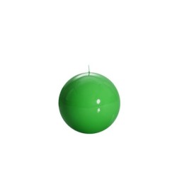 GZ003GR Large Ball Candle 15cm Green