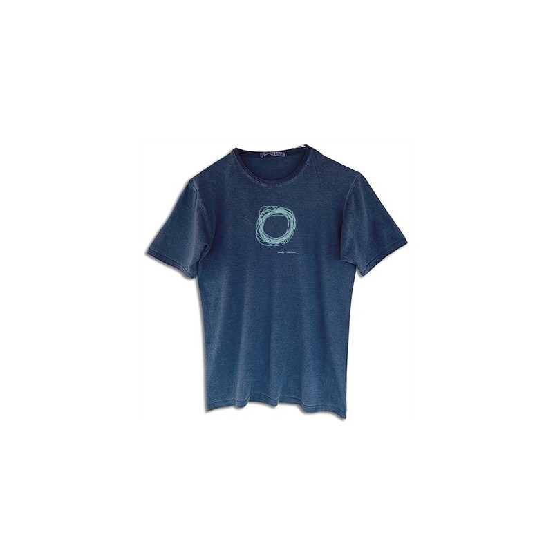 T-Shirt Scribble Blue