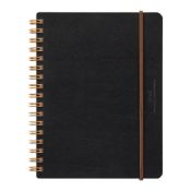 I105B6BK Grain Notebook B6 Black