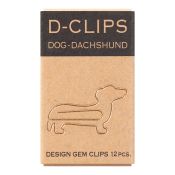 I128DD Mini D-Clip Dog Dachshund