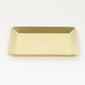 D13915GD Brass Square Tray