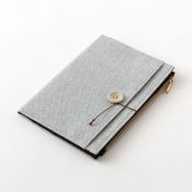 I273GY Yuru Log Cloth Cover Grey