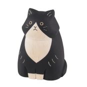 P100LB Pole Pole Long-haired Cat Black
