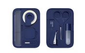 PL012NV Team Demi Stationery Kit Navy