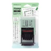 I230DFL Date Rotating Stamp Flowers