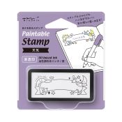 I266WT Half-Size Paintable Stamp Weather