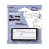 I266CL Half-Size Paintable Stamp Clock