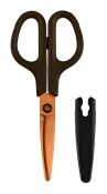 PL006DB Premium Scissors Dark Brown