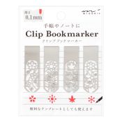 I204FL Clip Bookmarker Flower