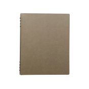 YT008BR Ring Notebook Cover Brown