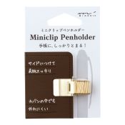 I216GD Mini Clip Pen Holder Gold