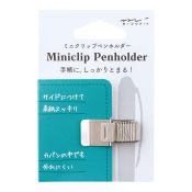 I216SV Mini Clip Pen Holder Silver