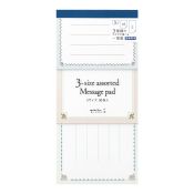 I243NT 3-sizes Assorted Message Pad Notes