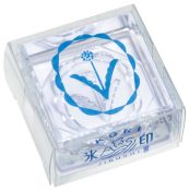 KJ002BR Clear Stamp Medium Brooch
