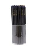 Silver & Gold Black Pencil (set of 60)
