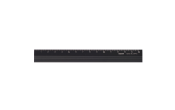 I107BK Aluminium Ruler Black