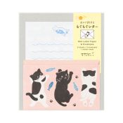 I285CT Message Letter and Sticker Set Cat
