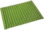O001GR Bamboo Bath Mat Green