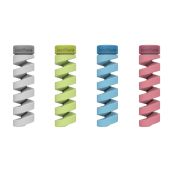 RECP0102 TWIST Cable Protector Pink/Blue/Grey/Green 