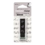 I286DG Paintable Roller Stamp Dog