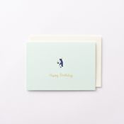 EAGB1998 Mint Birthday Card Penguin 