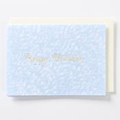EAGB2030 Light Blue Birthday Card